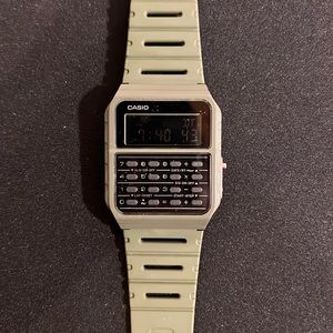 Casio Calculator Watch - Green